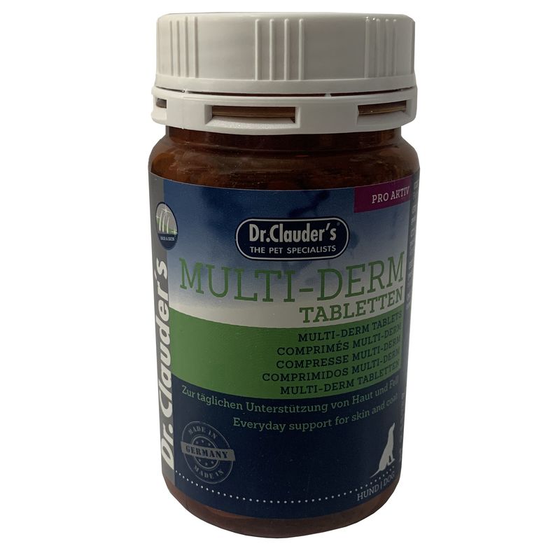 قرص مکمل پوست و مو  دکتر کلادرز مدل multi derm tablets کد md2